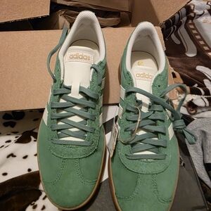 Adidas Men's Green Sneakers